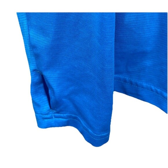 Under Armour 1/4 Zip Pullover Large Long Sleeve Ultra Blue 1291357 Fitted - Picture 5 of 5